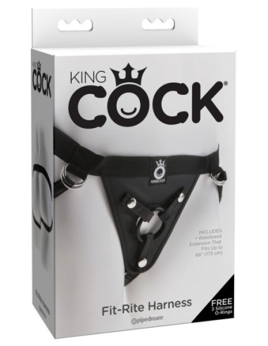 Strap on Fit-Rite Harness od King Cock ♀
