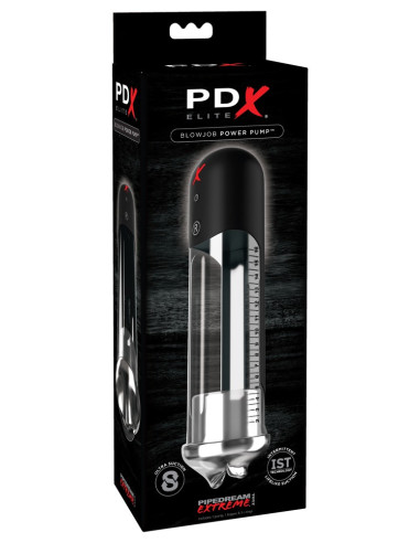 Vakuová pumpa na penis Blowjob Power Pump od PDX Elite ♂