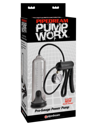 Vakuová pumpa na penis Pro-Gauge Power Pump od Pump Worx ♂